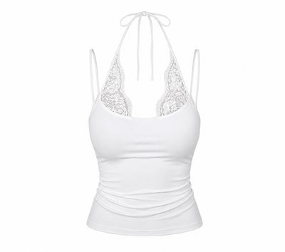 White Lace muse top