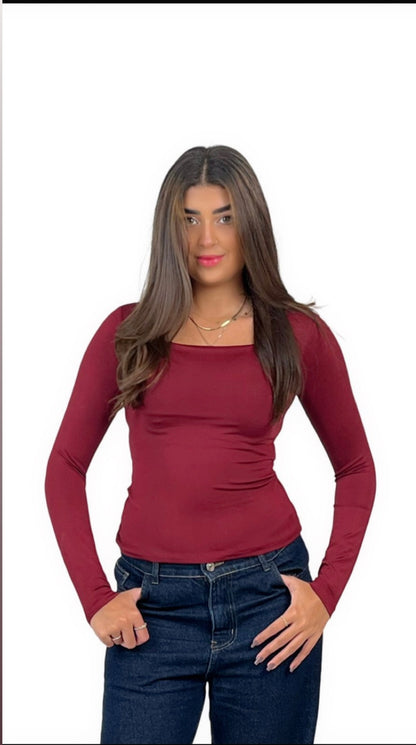 Square Neck Top