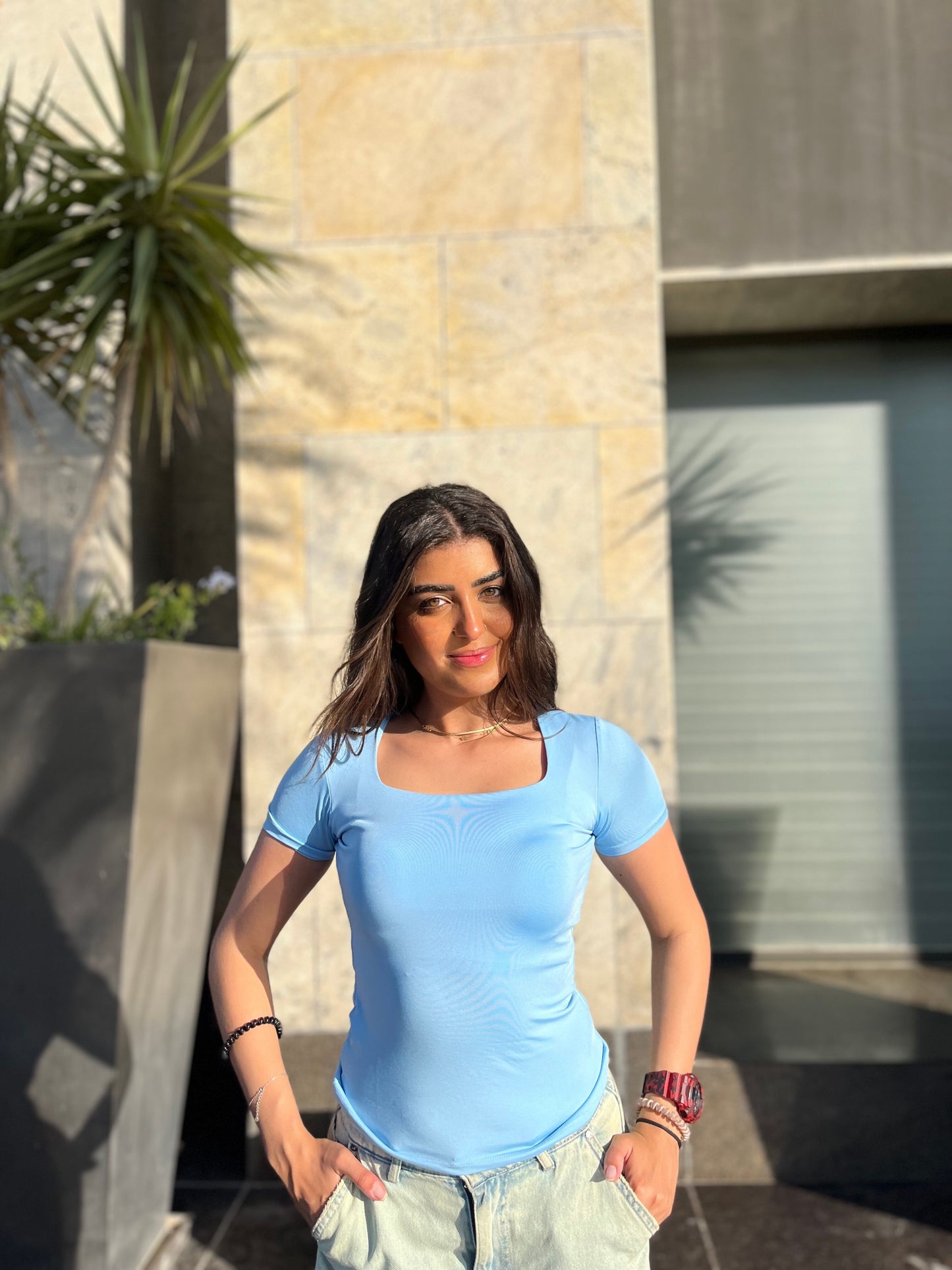 Square Neck Top