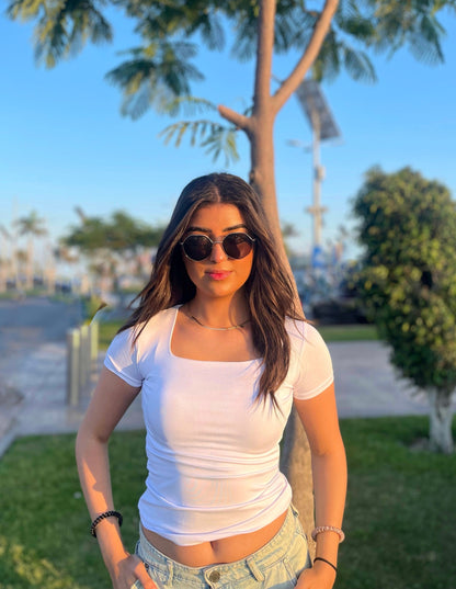 Square Neck Top