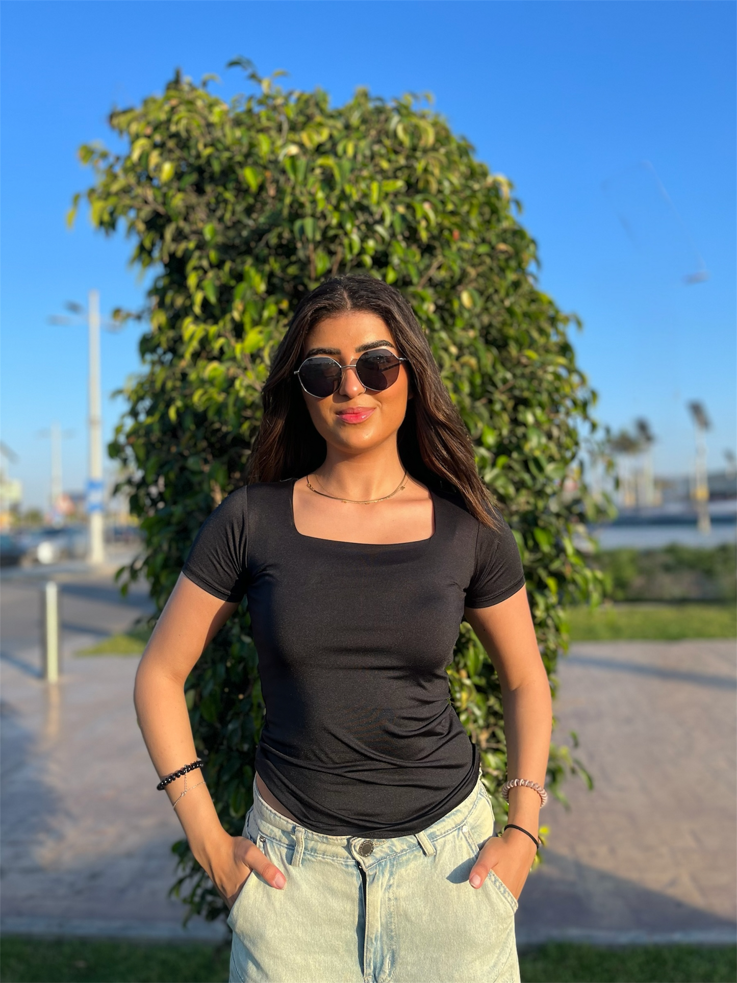 Square Neck Top