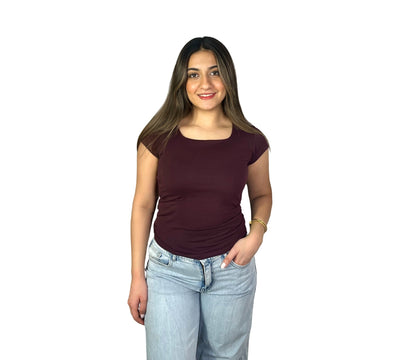 BURGUNDY_COTTOM _SQUARE_NECK TOP
