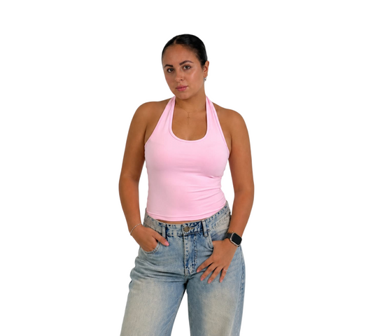 Pink Halter top