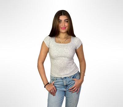 LightGrey-Everyday- Cotton top